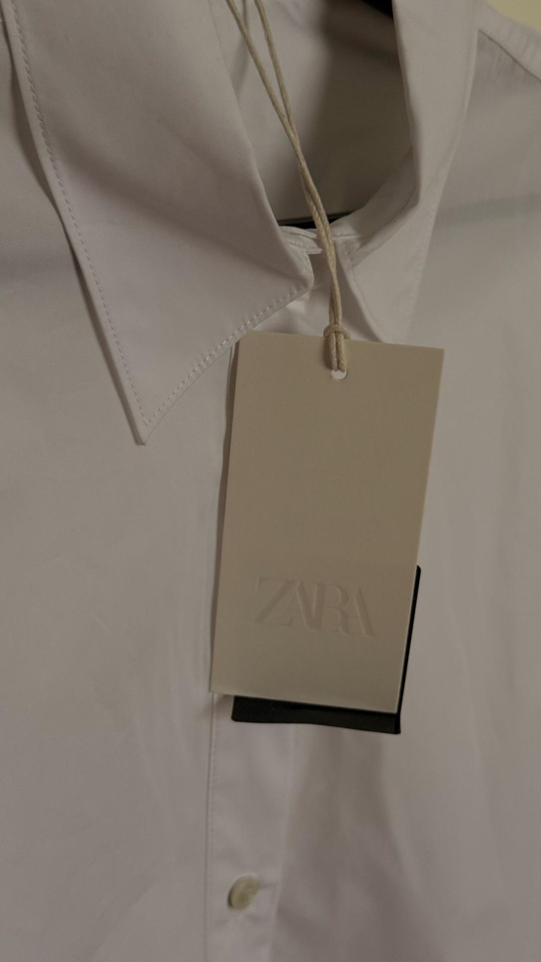 Zara Белая рубашка Zara — фото 2
