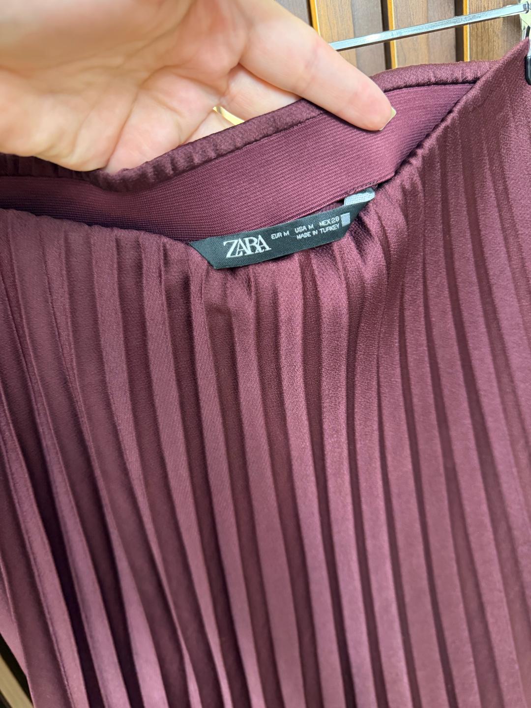 Zara Плиссированная юбка ZARA — фото 2