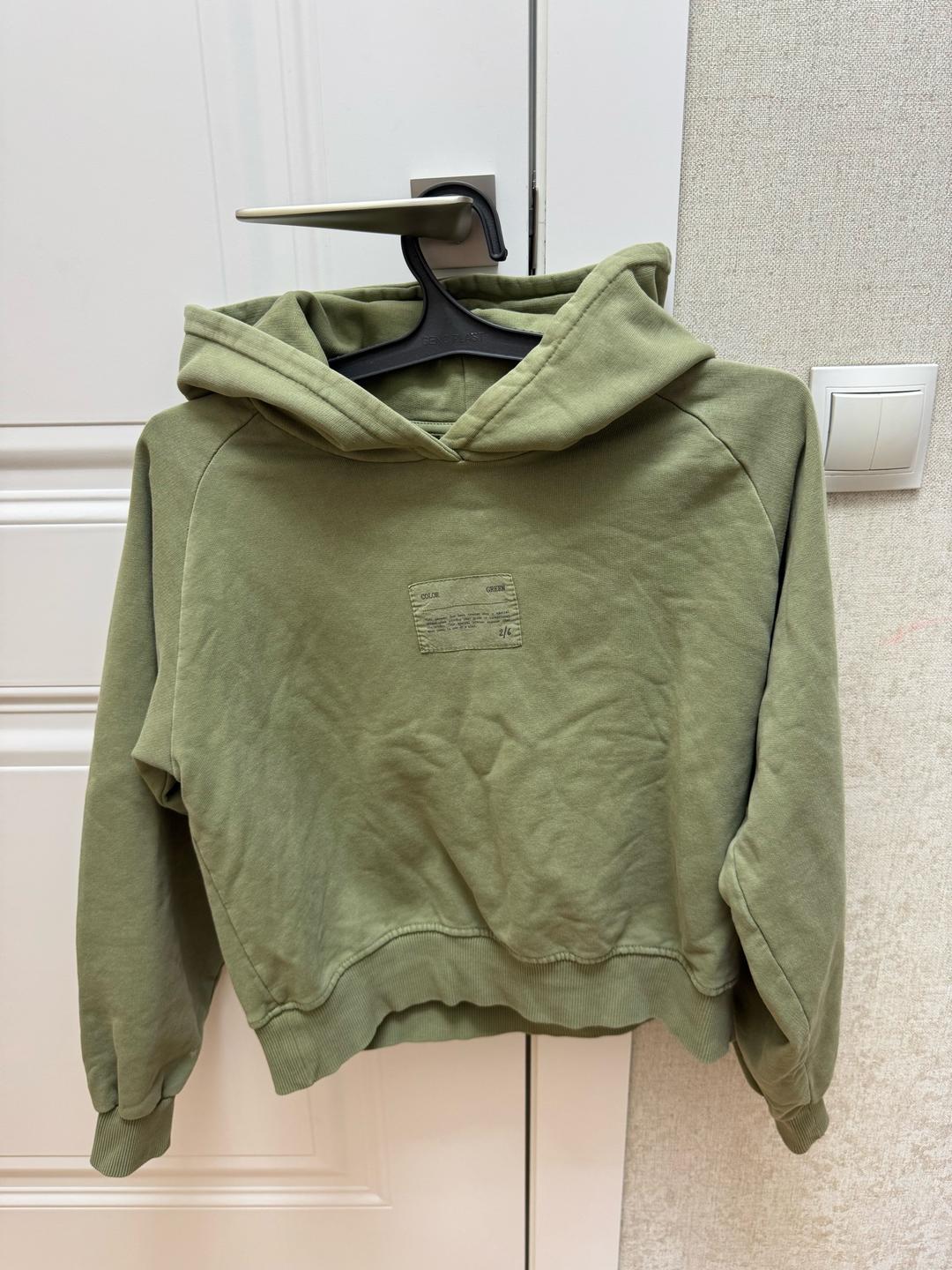 Zara Худи укороченный — фото 2