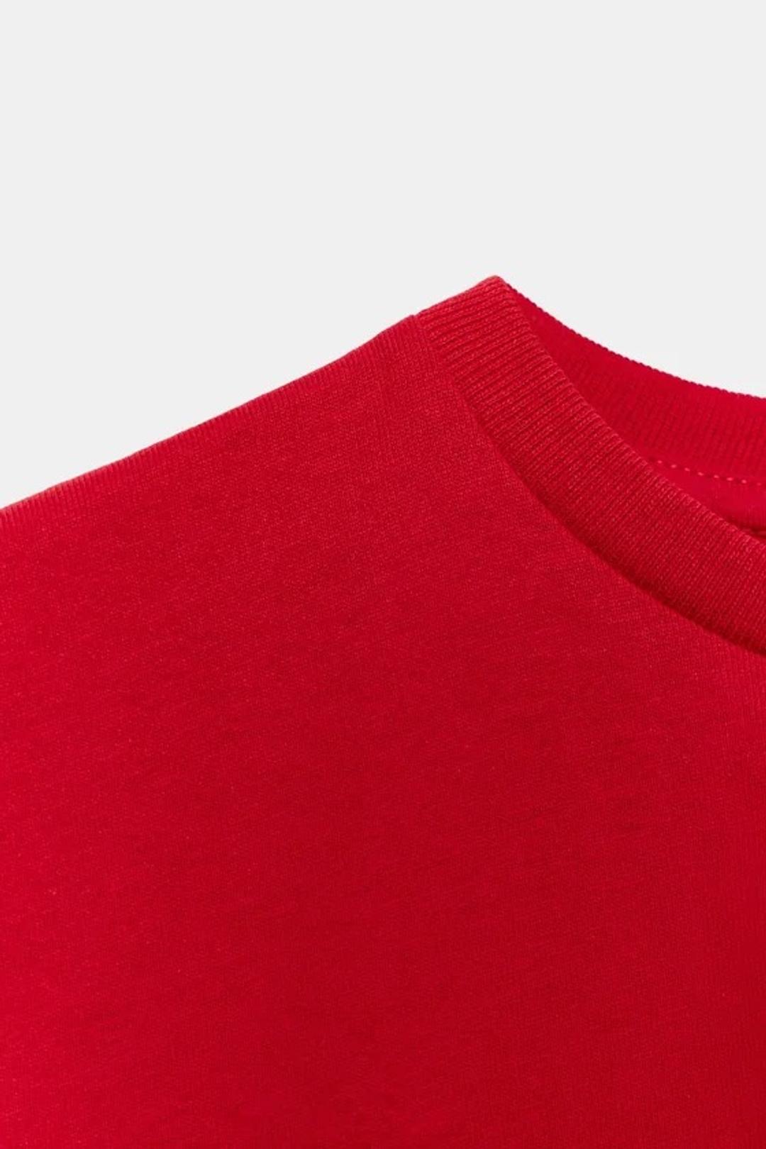 Zara Футболка с широким низом — фото 2