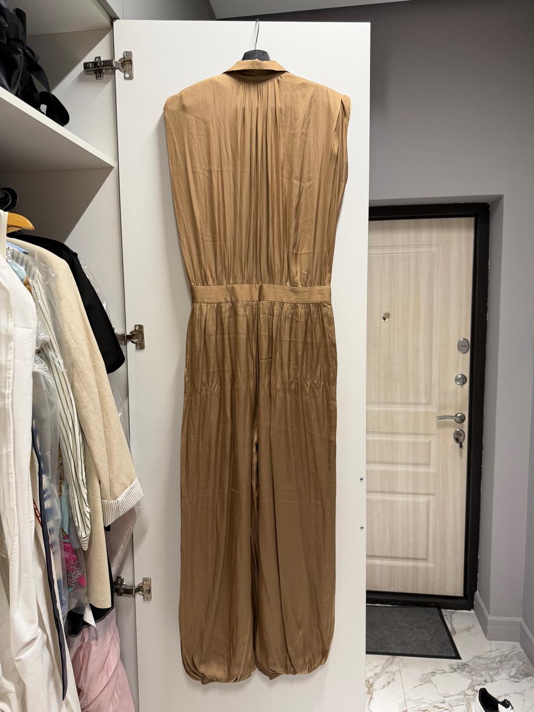 Massimo Dutti Женский атласный комбинезон — фото 2