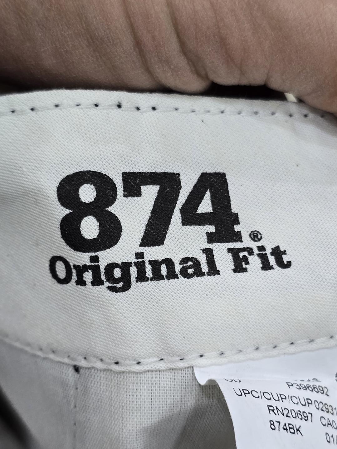 Dickies Dickies 874 Original Fit — чёрные брюки, W30 L32, новые — фото 2