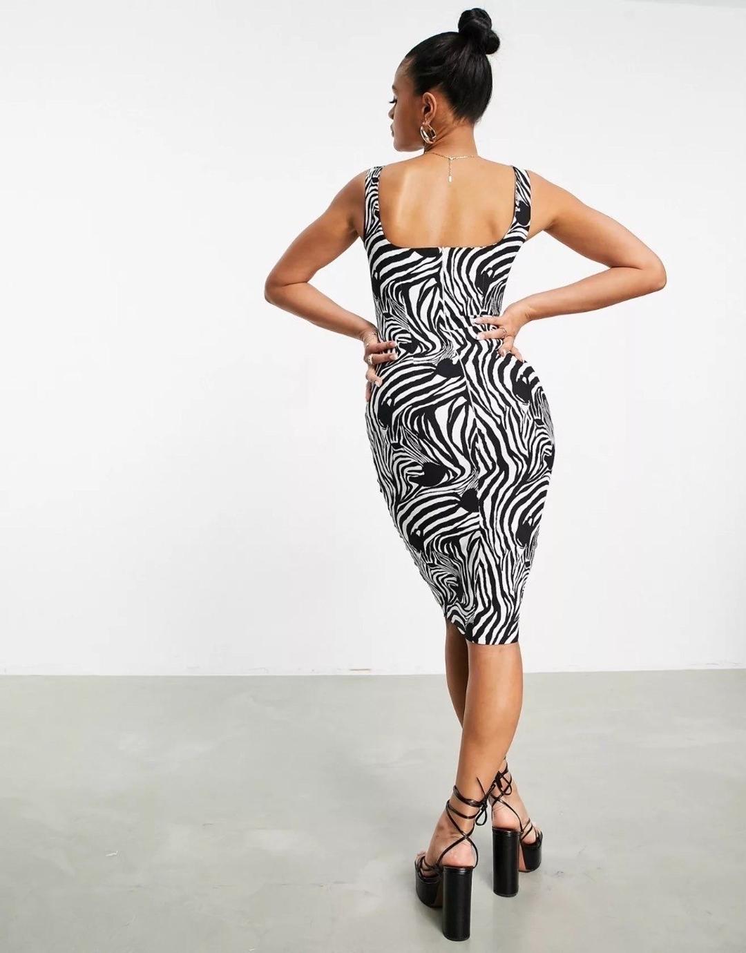 ASOS Новое платье сарафан Англия миди футляр р 44-46 Vesper Asos карандаш — фото 2
