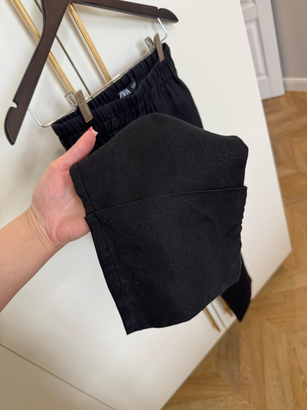 Zara Льняные брюки Zara — фото 2