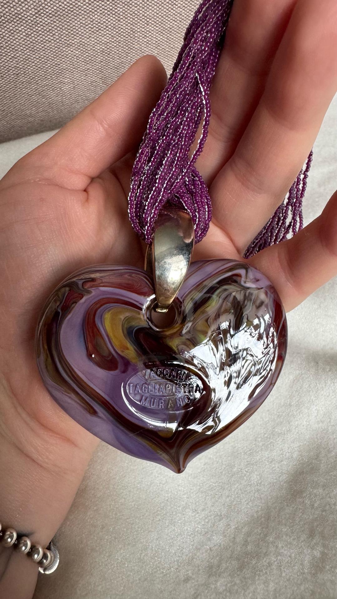 Tagliapietra Murano Ожерелье из муранского стекла Tagliapietra Murano — фото 2