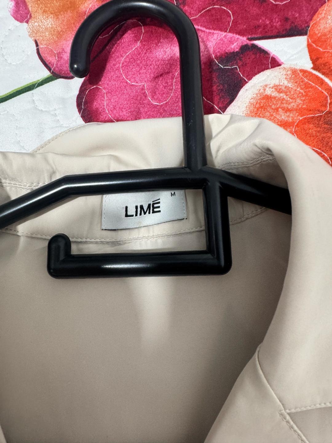 Lime Бежевая рубашка от лайм — фото 2