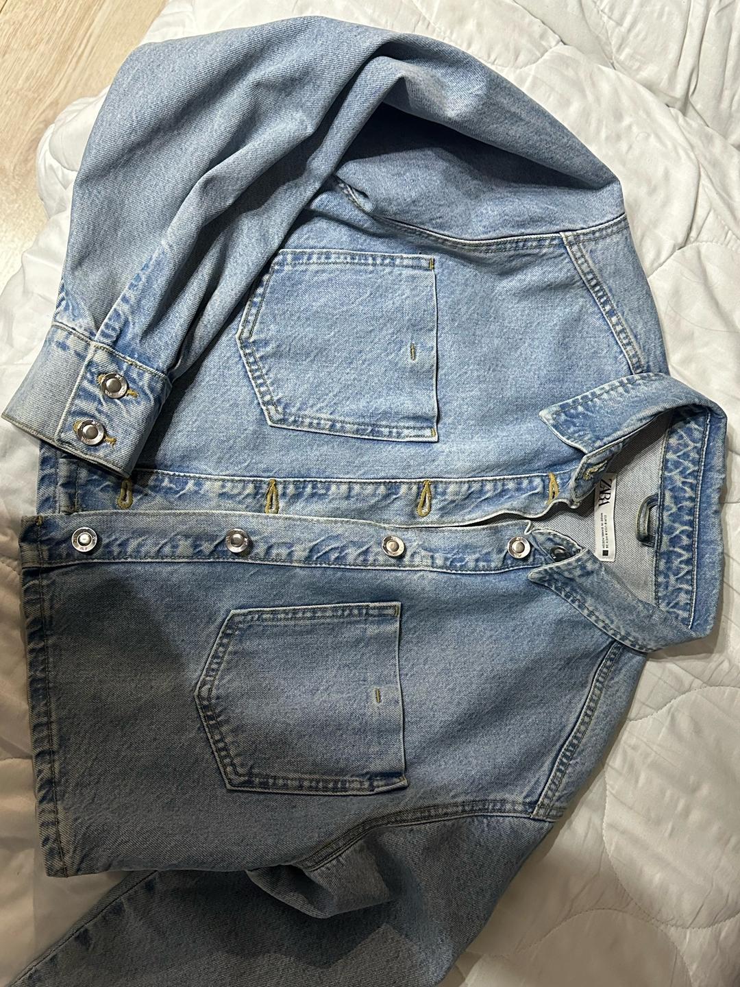Zara Джинсовая рубашка Zara — фото 2