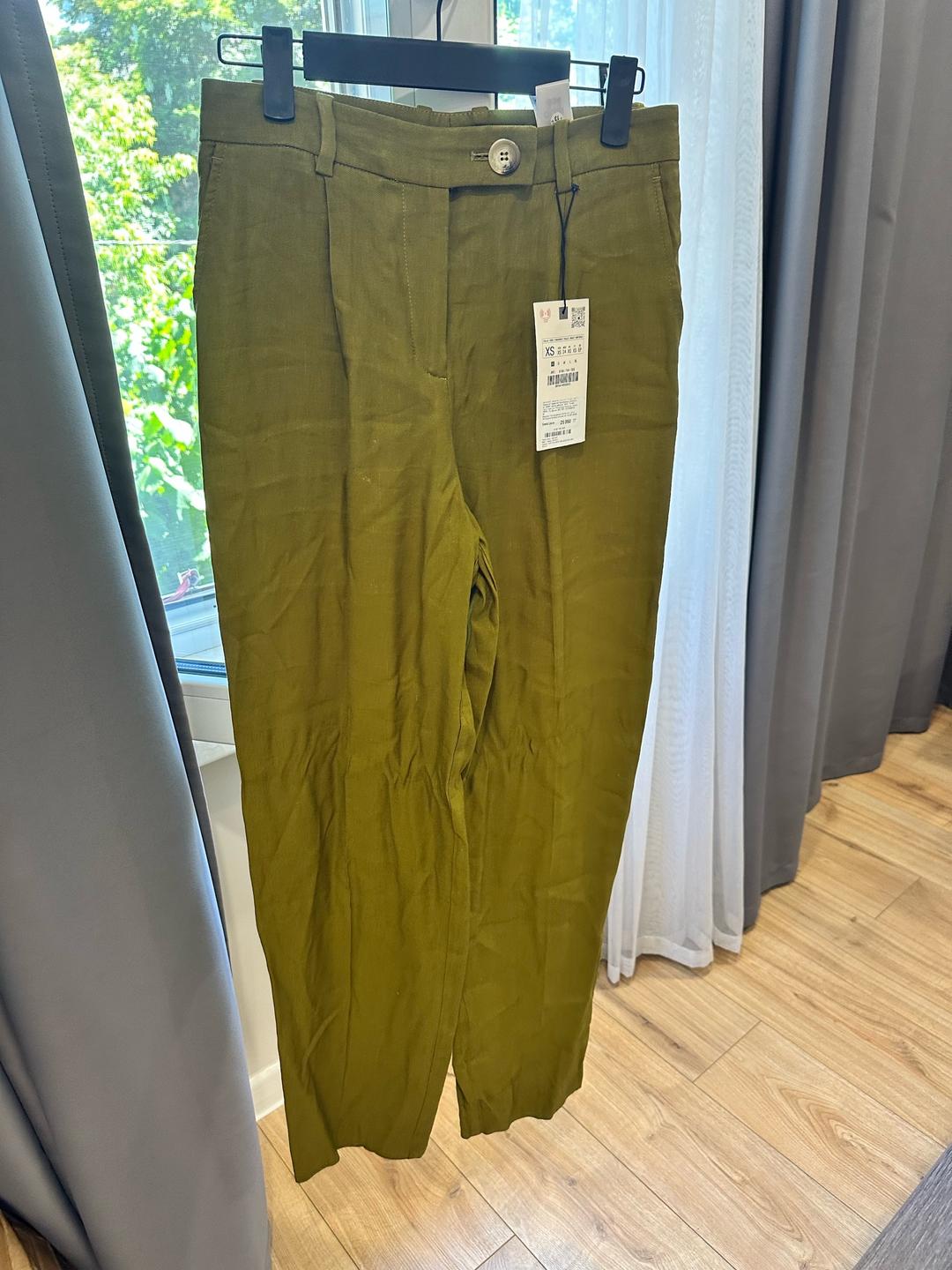 Zara Новые льняные брюкиZara — фото 2