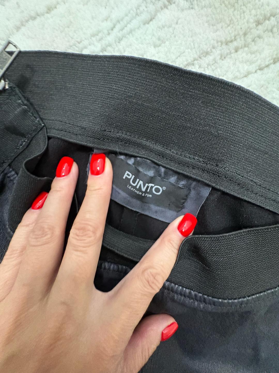 Akris Punto Кожаные лосины Punto — фото 2