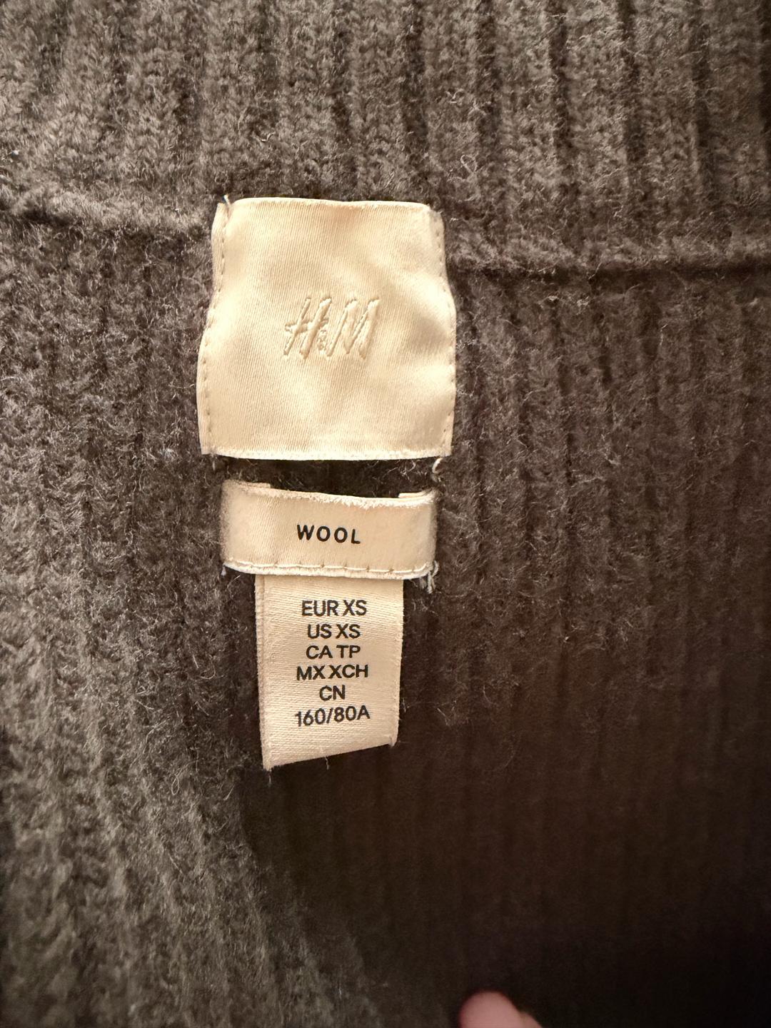H&M H&M джемпер в рубчик с молнией — фото 2