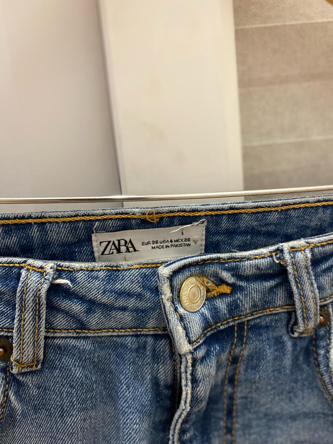 Zara Прямые Джинсы ZARA — фото 2