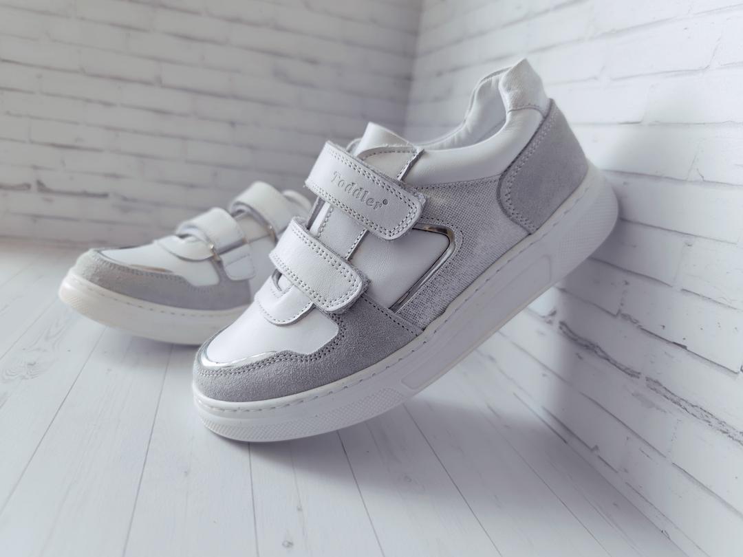 toddler Новые кожаные кеды Toddler — фото 2