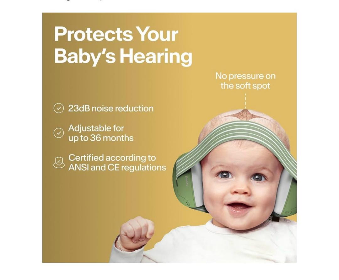 Alpine Наушники Alpine Muffybaby для защиты слуха малышей — фото 2