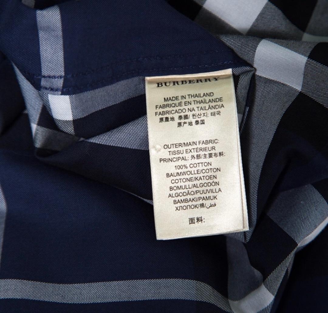 Burberry Рубашка темно-синяя Burberry Brit — фото 2