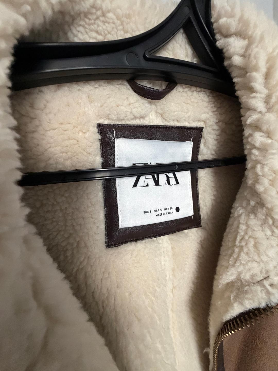Zara Дубленка авиатор ZARA — фото 2