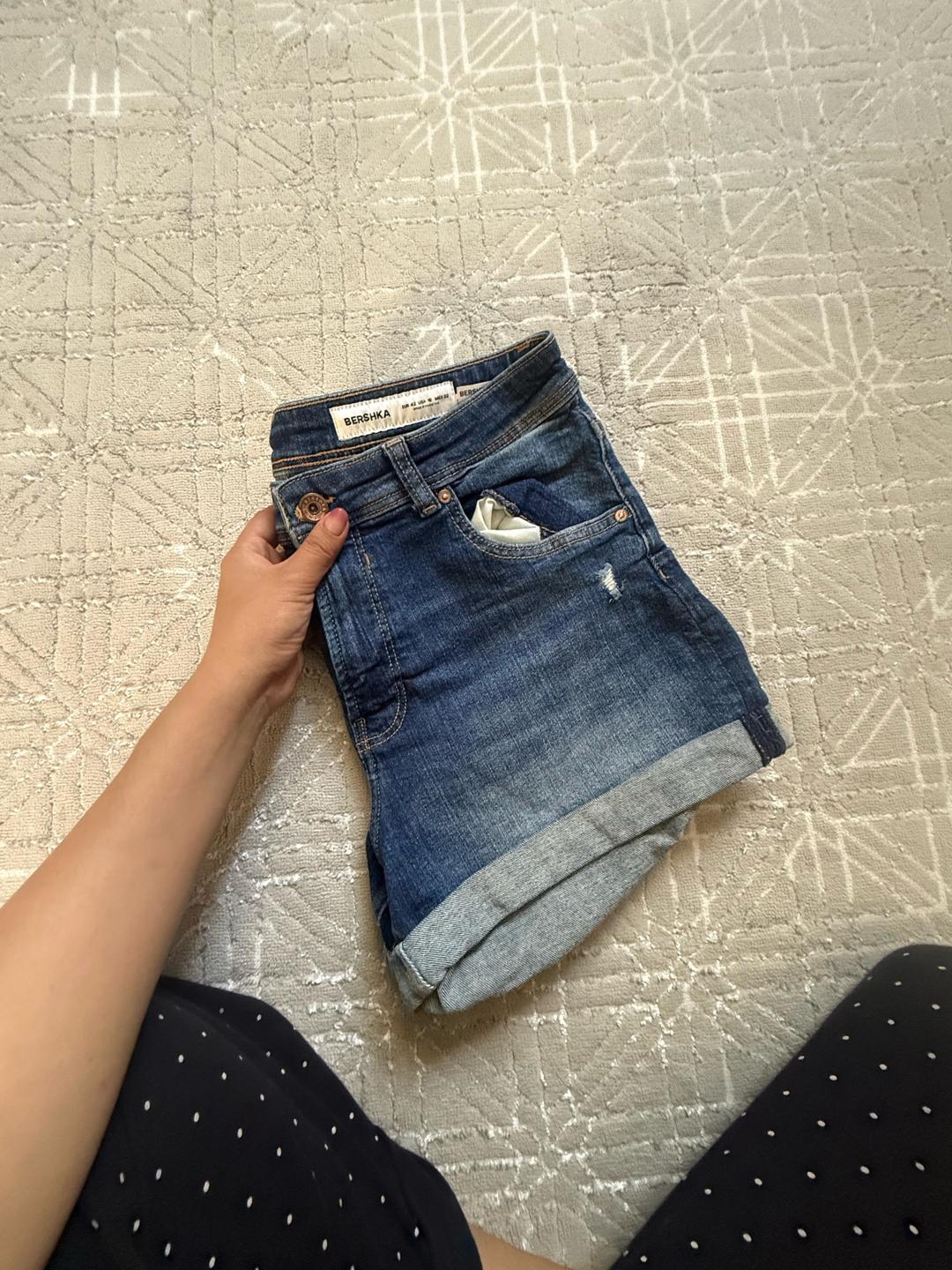 Bershka Джинсовые шорты Bershka — фото 2