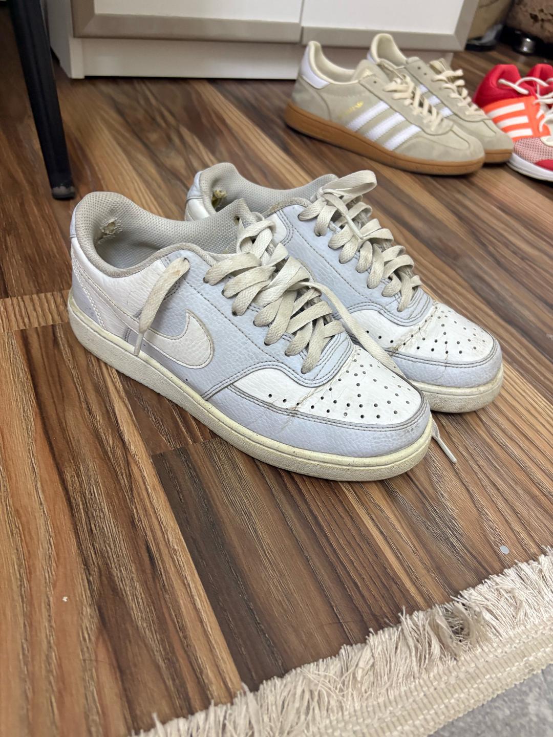 Nike Голубые кроссовки найк — фото 2