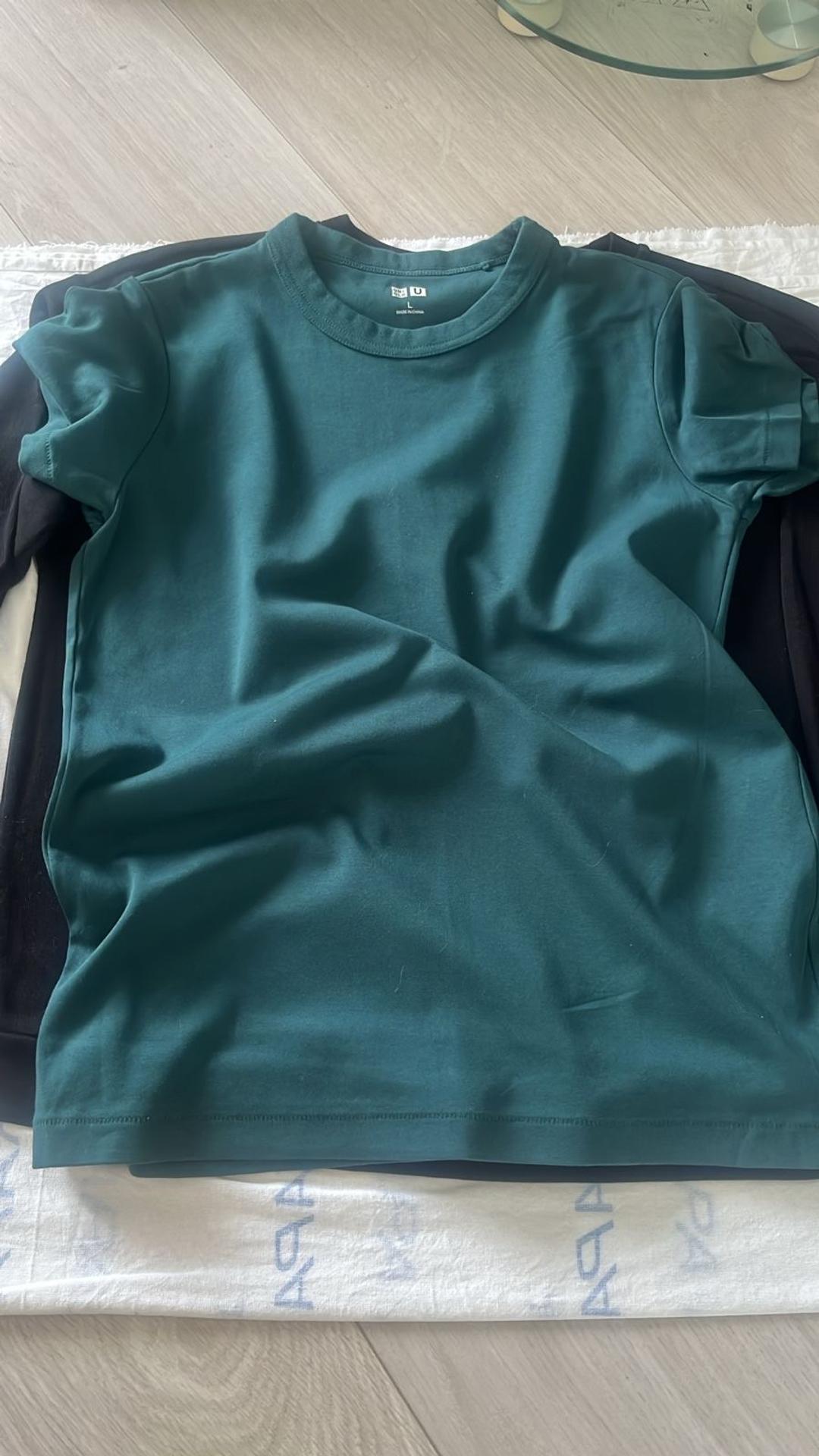 Uniqlo Футблка зеленая Uniqlo — фото 2
