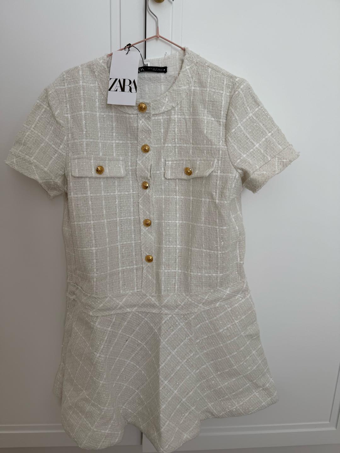 Zara Платье ZARA из твида — фото 2