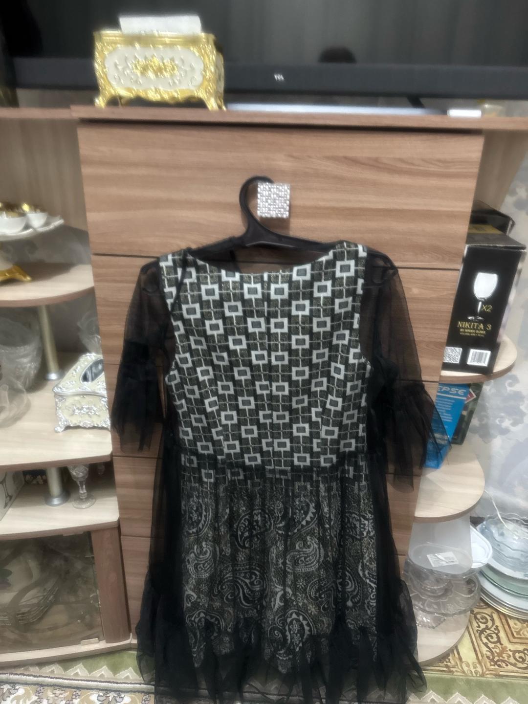 !it jeans Платье с принтом и вставками из сетки — фото 2