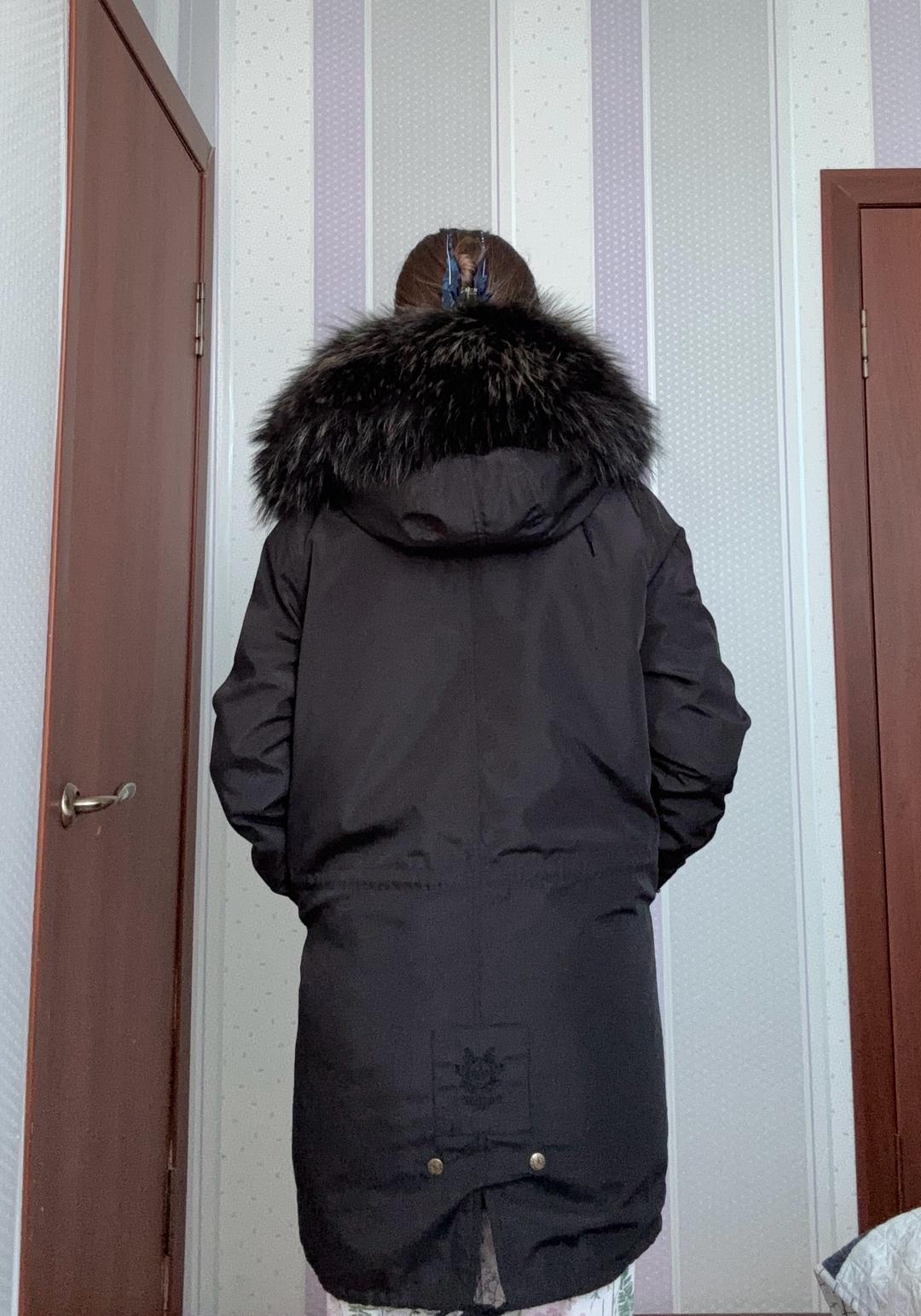 Нет бренда Черная парка — фото 2