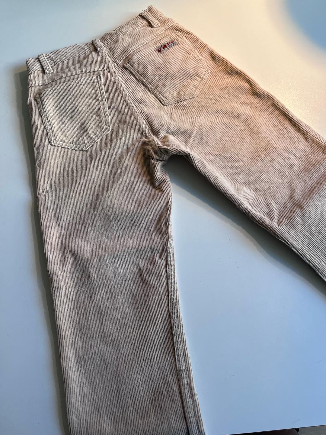 zeplin Бежевые вельветовые брючки от Zeplin Club Wear, 146 см — фото 2