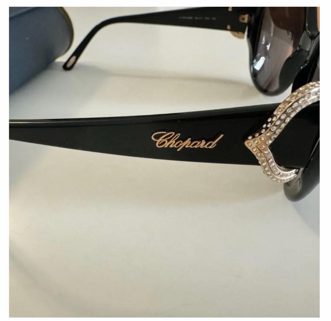 Chopard Очки Chopard со стразами Swarorski — фото 2