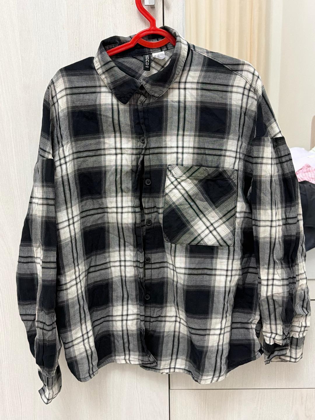 H&M Рубашка DIVIDED в клетку — фото 2