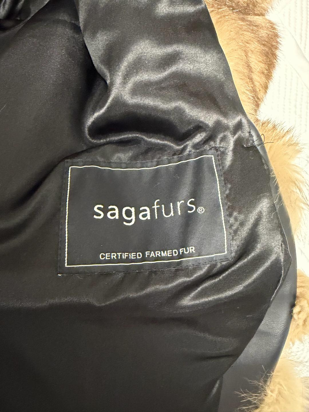 Saga Furs Шуба из меха песца — фото 2