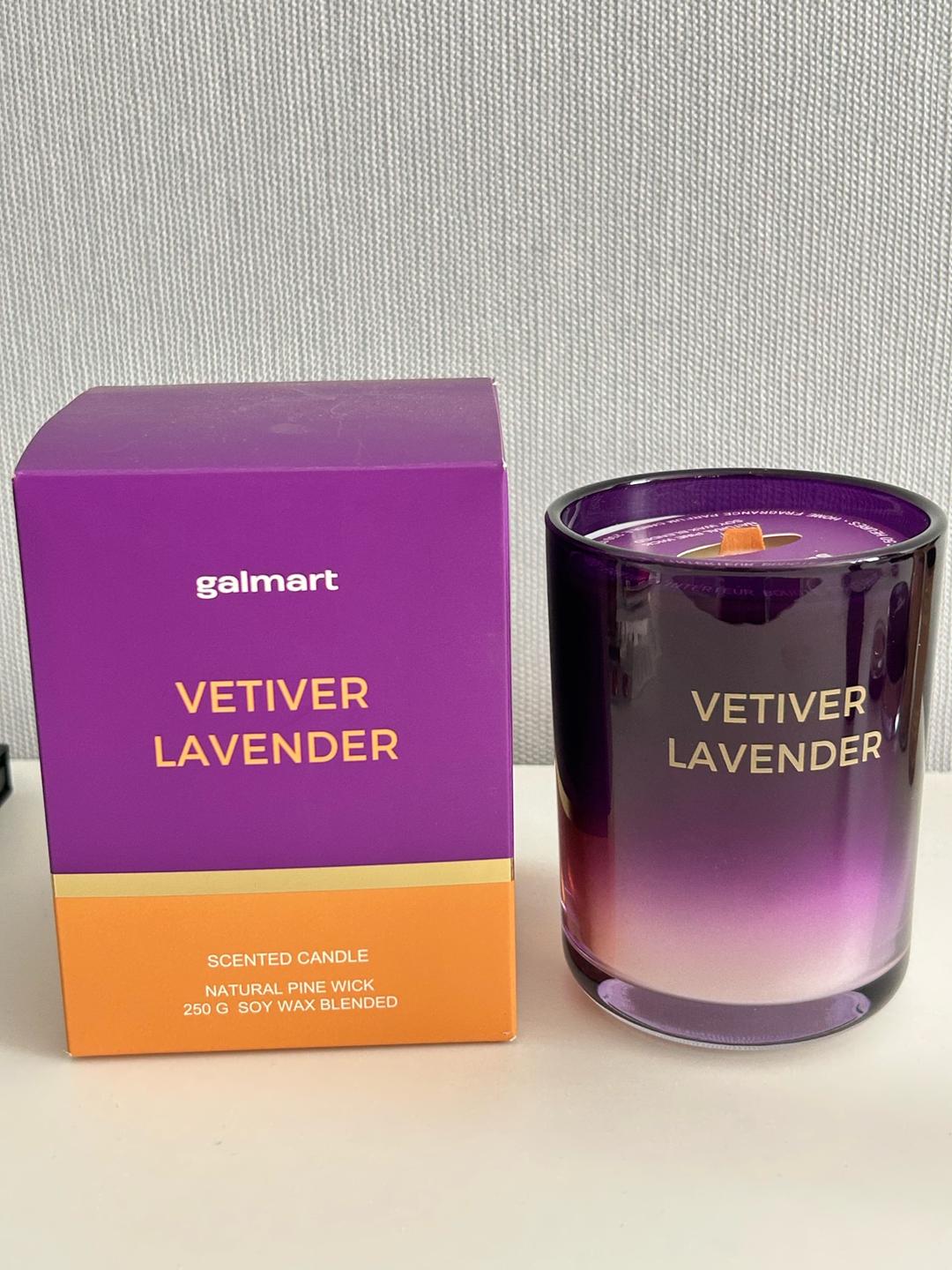 galmart Ароматическая свеча Vetiver Lavender — фото 2