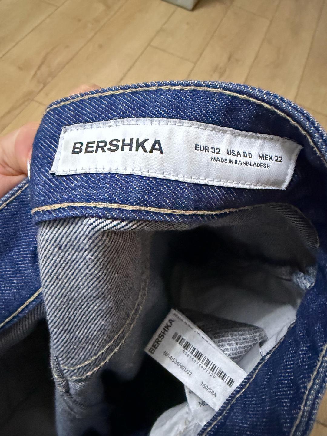 Bershka Джинсы бершка синие — фото 2