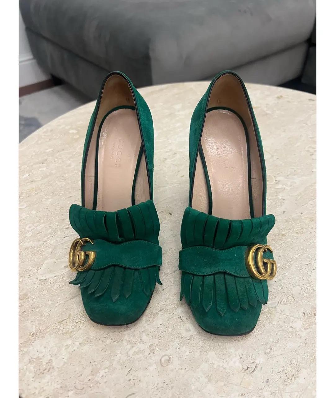 Gucci Gucci Marmont змашевые туфли — фото 2
