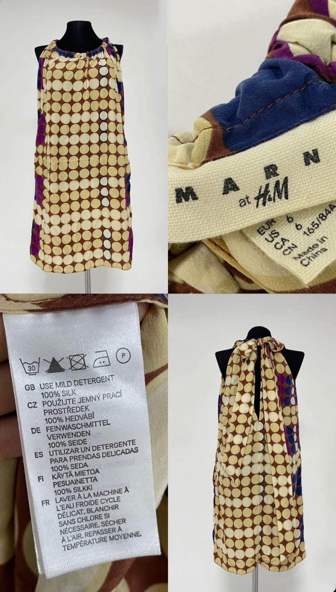 H&M Платье Marni at H&M в горох — фото 2