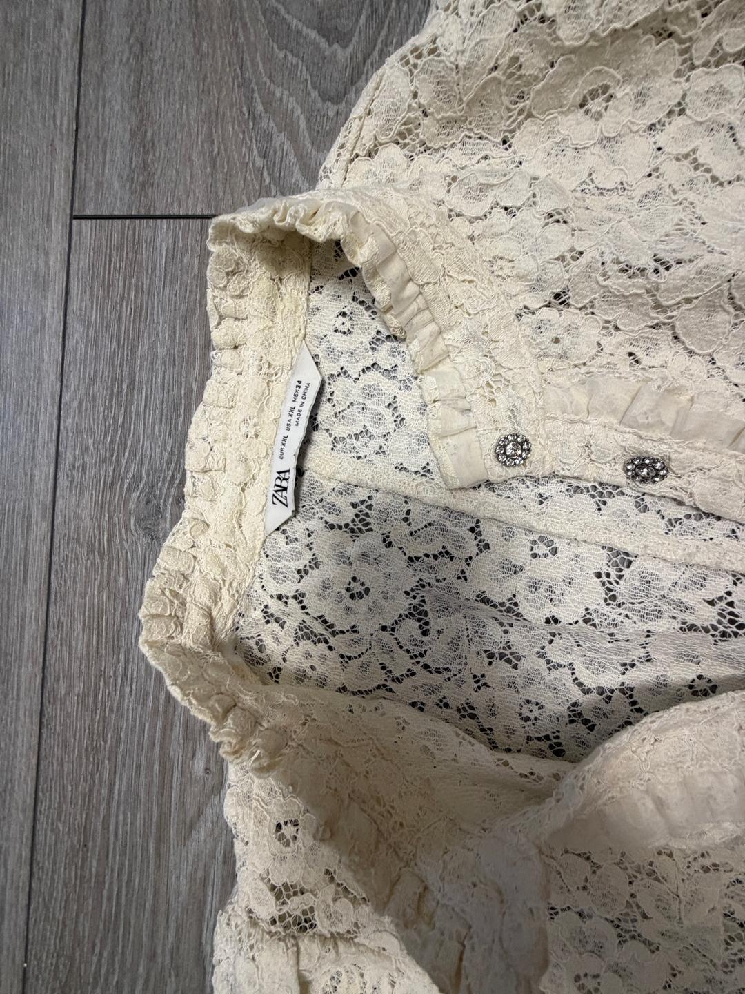 Zara Кружевное платье ZARA — фото 2
