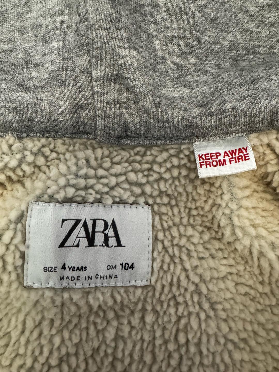 Zara Утепленная куртка демисезонная для мальчика или девочки — фото 2