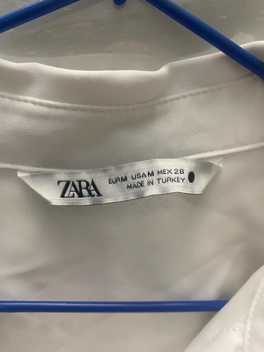 Zara Белая рубашка Zara — фото 2