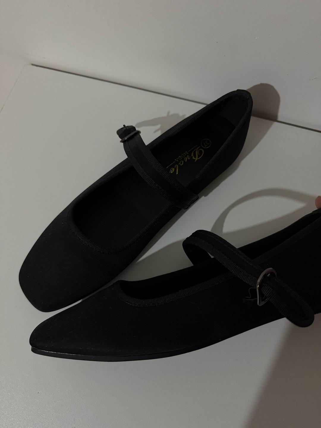 duole moda Балетки черные — фото 2