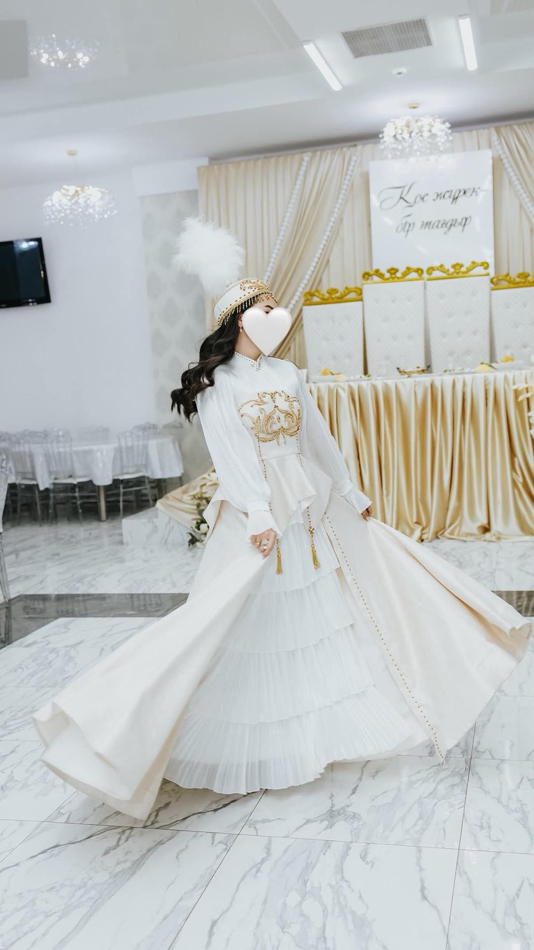 Нет бренда Казахское национальное платье на кыз узату — фото 2