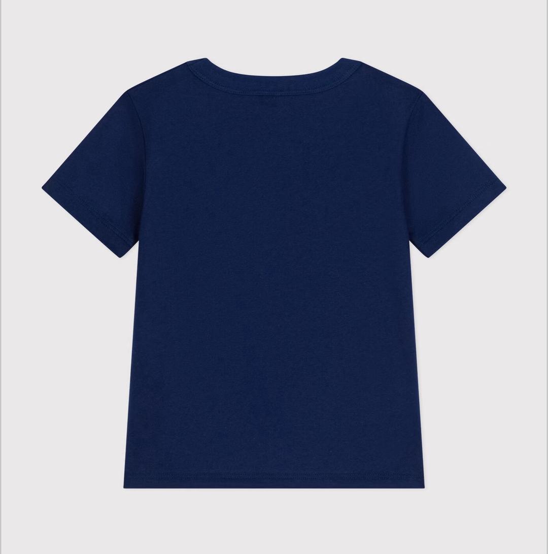Petit Bateau Футболка темно синяя Petit Bateau 10 лет 140 см — фото 2