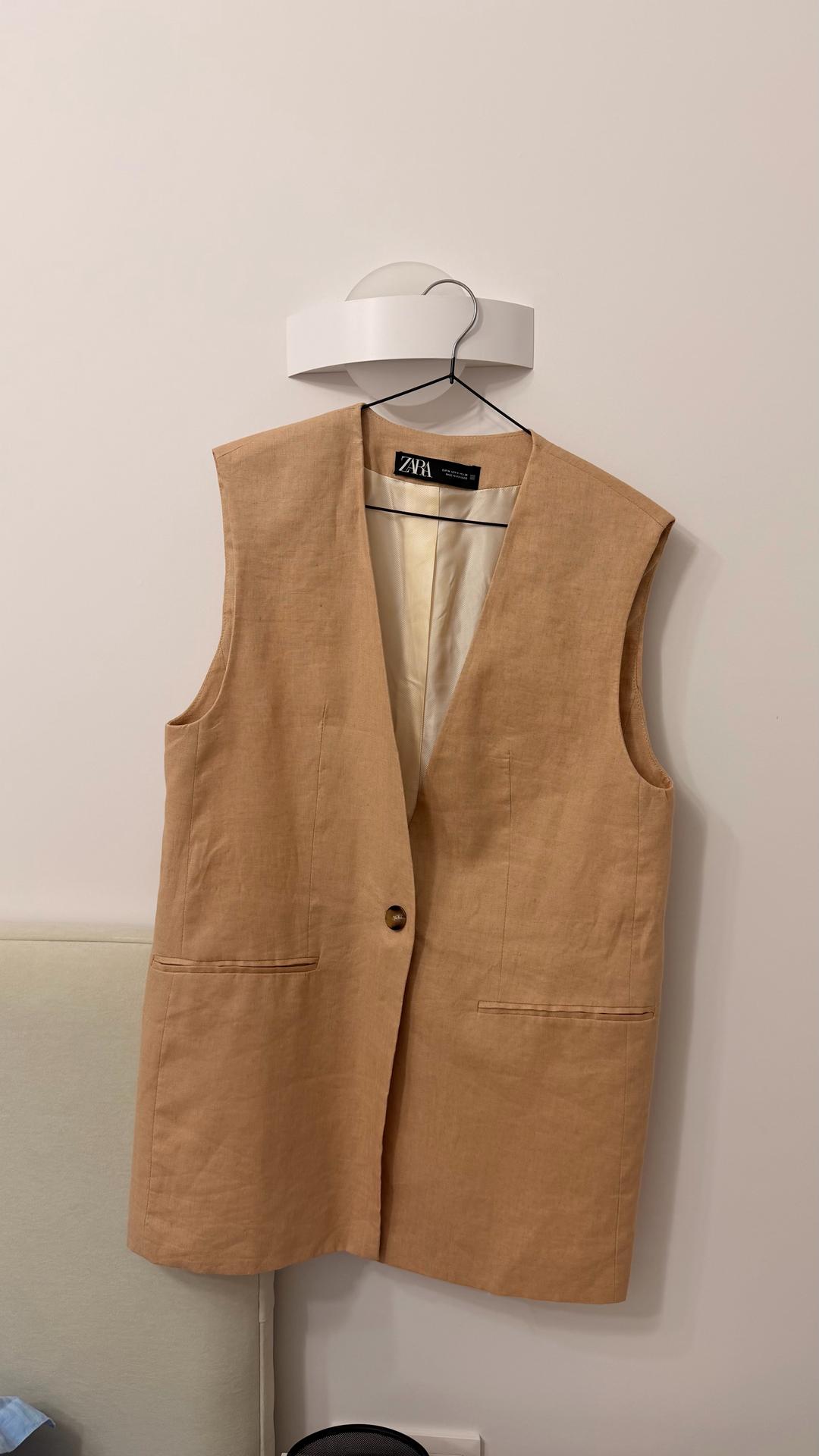 Zara Удлиненный жилет ZARA — фото 2