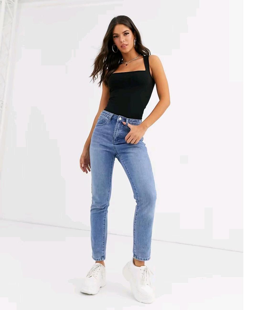ASOS Новый топ Асос Asos черный майка S 42-44 хлопок — фото 2