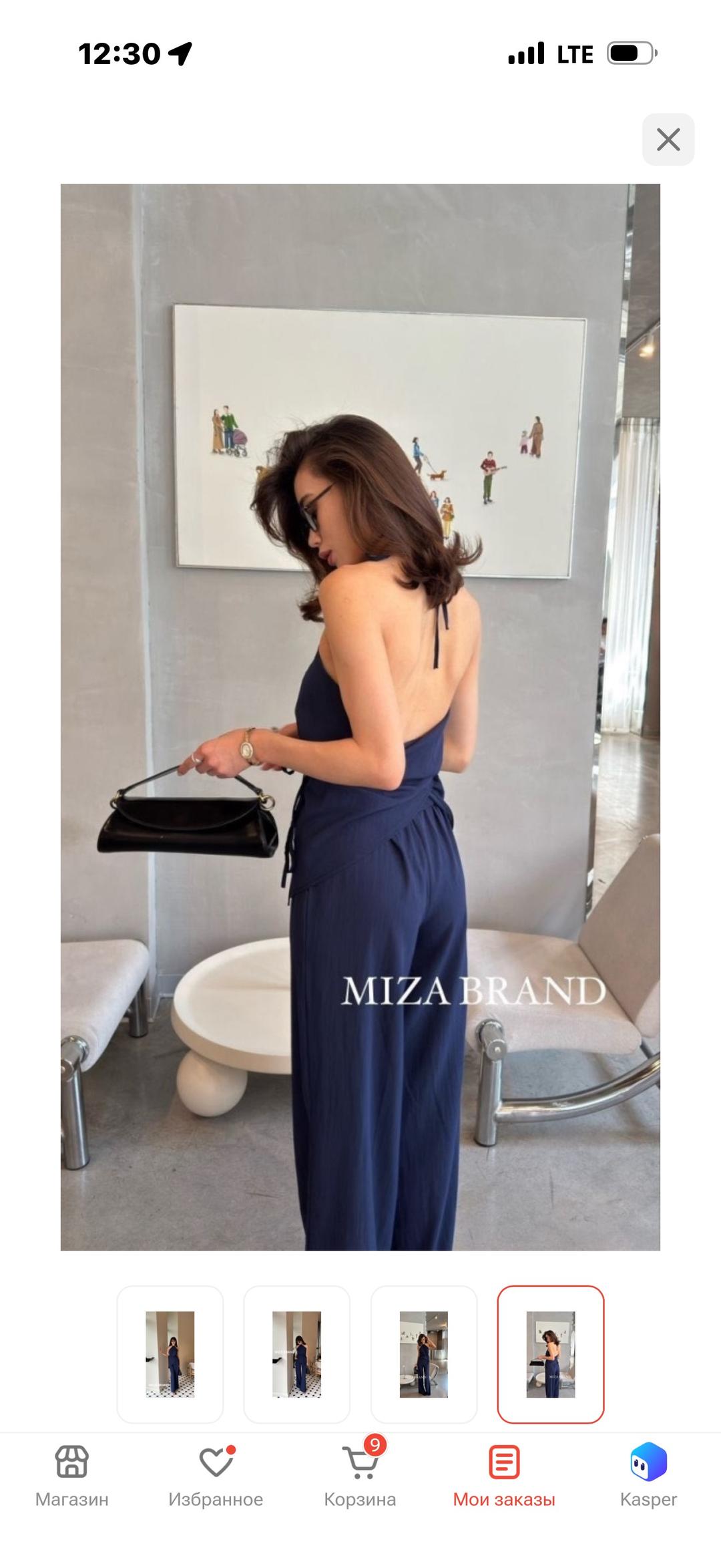 MIZA BRAND Комбинезон брючный — фото 2