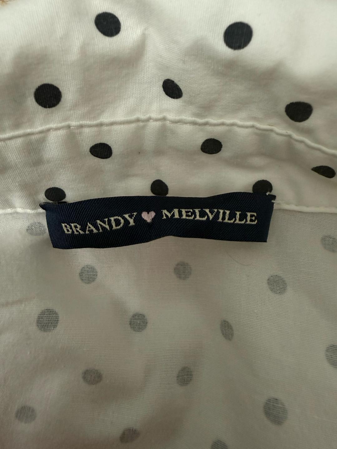 Brandy Melville Рубашка в горошек Brandy Melville — фото 2