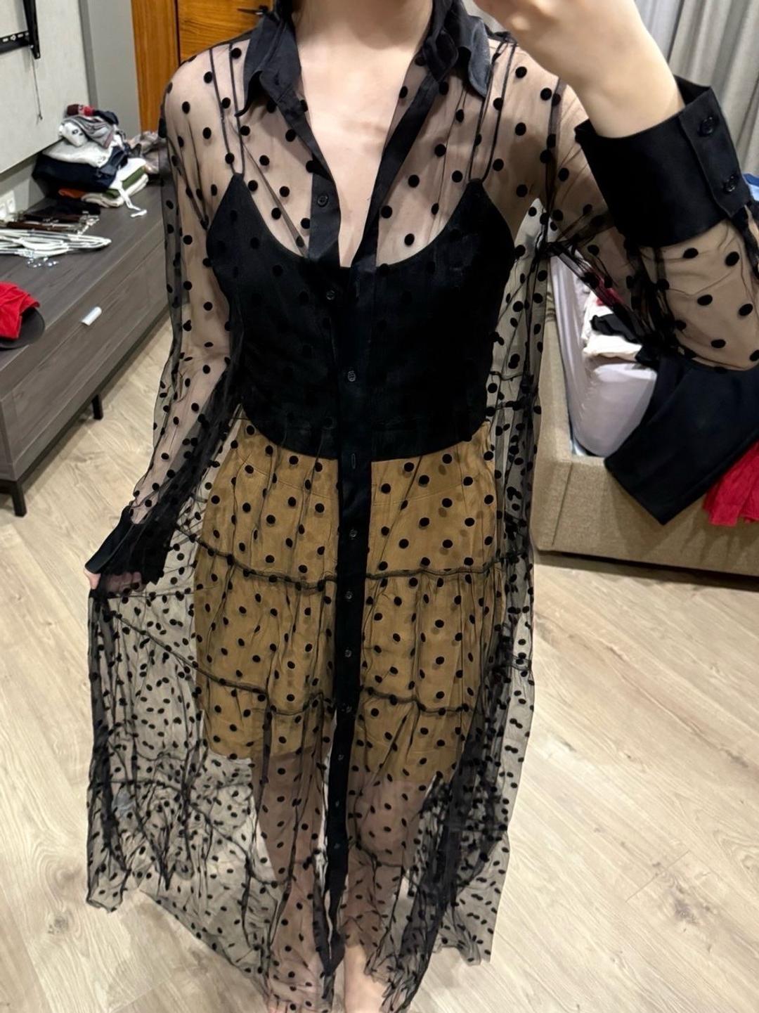 Zara Накидка платье Zara — фото 2