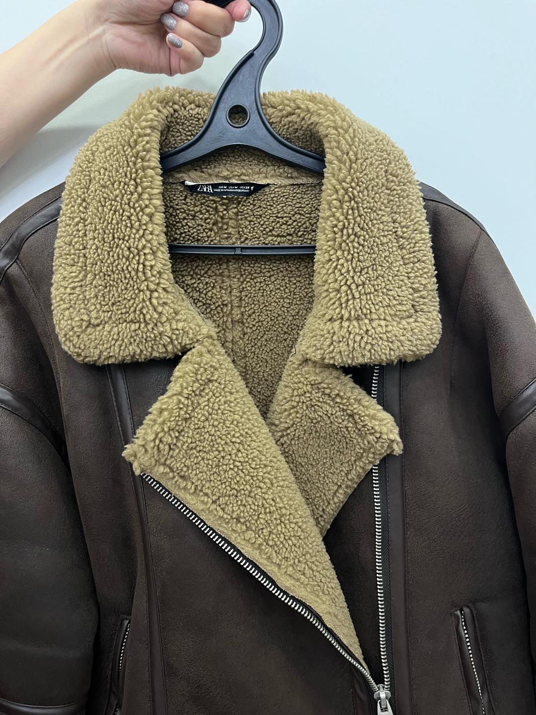 Zara Дубленка Zara — фото 2
