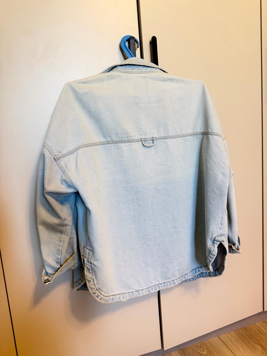 Zara Джинсовая рубашка Zara — фото 2
