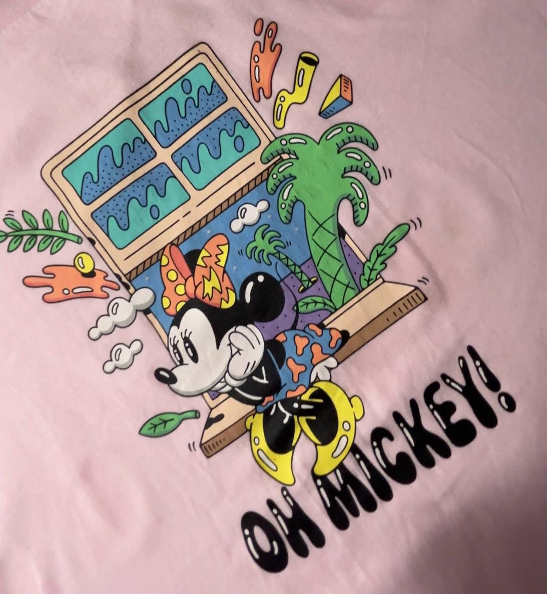 Uniqlo Футболка Uniqlo с принтом Mickey Mouse — фото 2