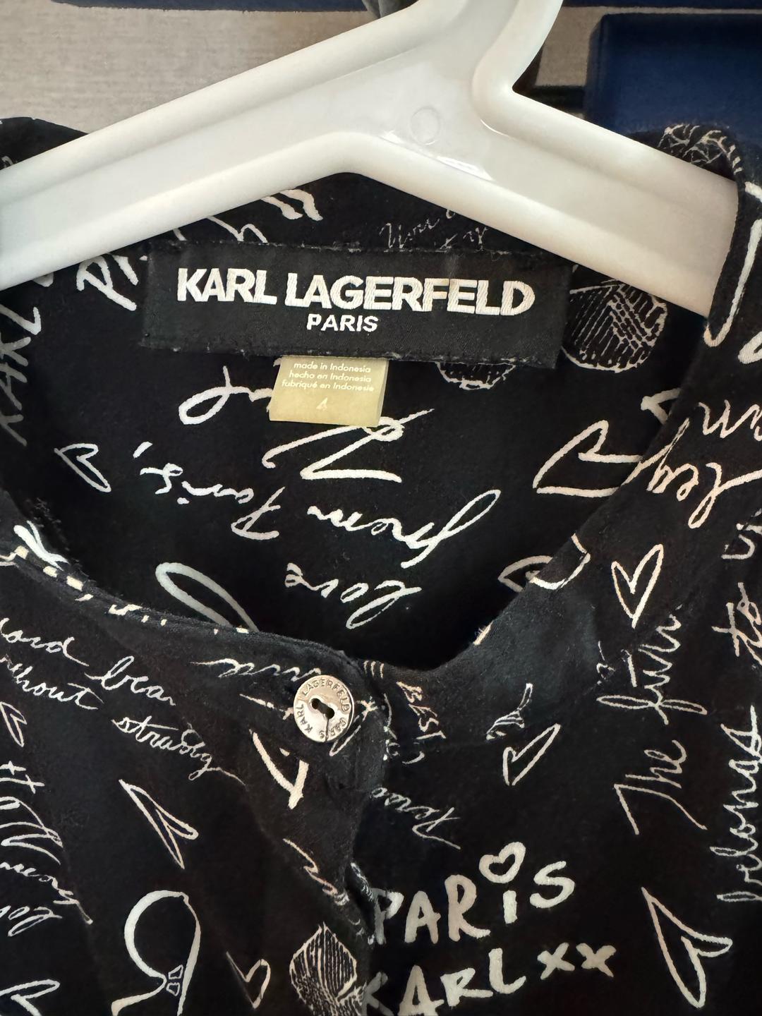 Karl Lagerfeld Платье KARL LAGERFELD с принтом — фото 2