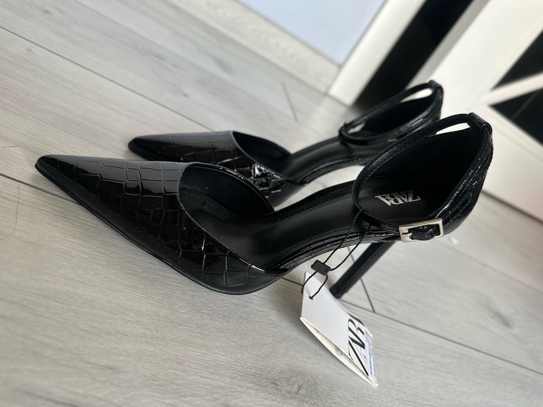 Zara Туфли Zara в черном цвете — фото 2