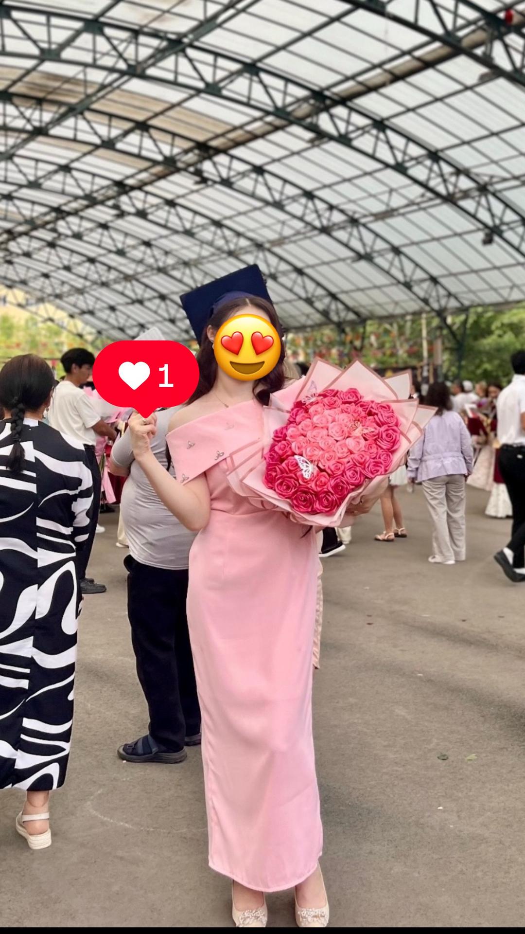 Нет бренда Вечернее платье макси с открытыми плечами — фото 2